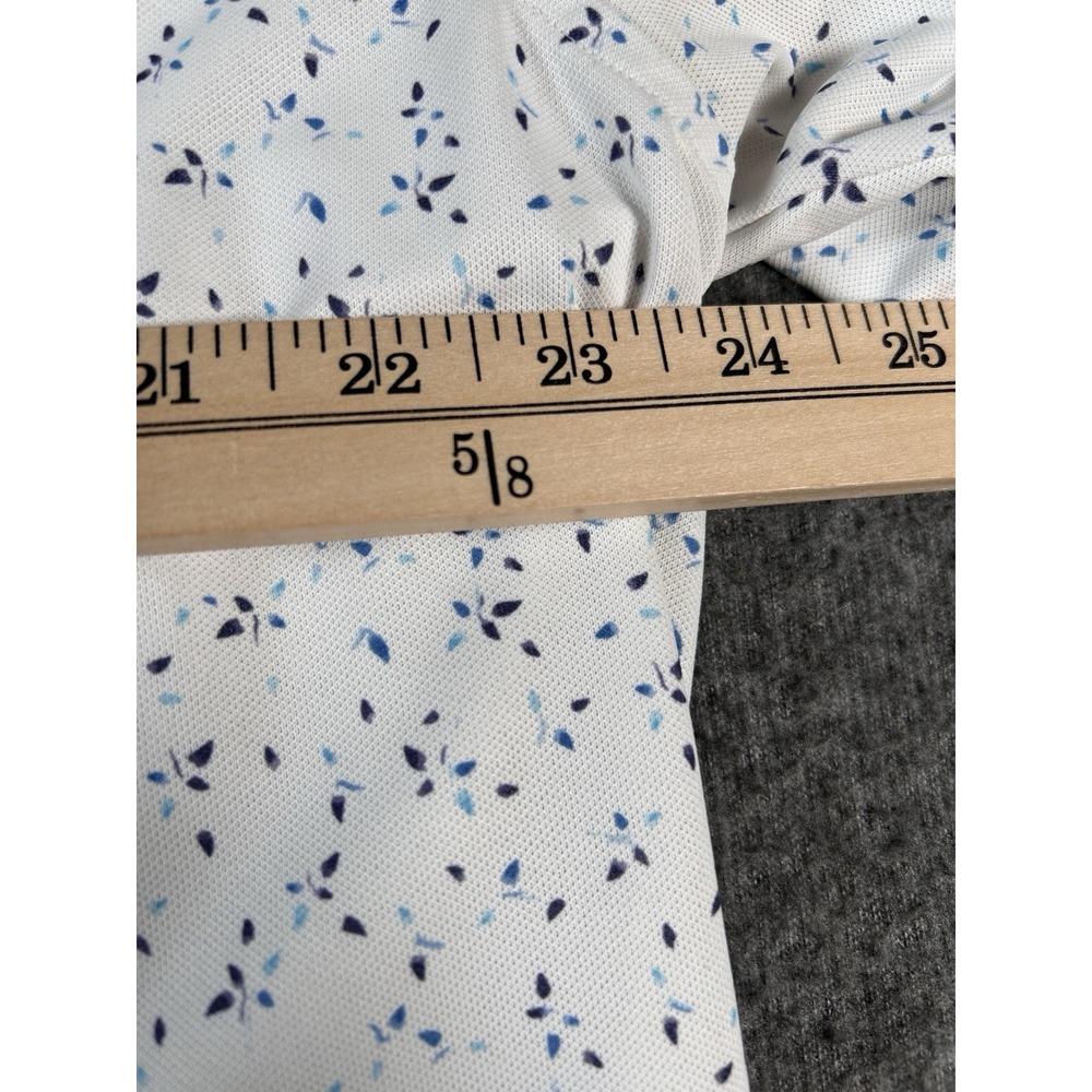 johnnie o button down polo xl polyester spandex - Picture 3 of 6